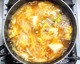 白菜と豆腐の生姜煮を卵とじで作り方7写真