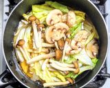 白菜と豆腐の生姜煮を卵とじで作り方5写真