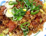 粉末焼きそばソースでチャーハン♪作り方8写真