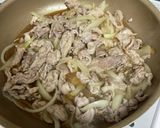 麺つゆで簡単☆豚玉丼弁当作り方2写真
