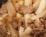 大根とツナ缶炊き込みご飯作り方2写真