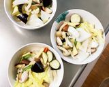 レンジ肉無きな粉簡単味噌照味白菜回鍋肉風作り方11写真