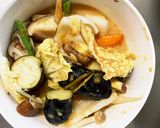 レンジ肉無きな粉簡単味噌照味白菜回鍋肉風作り方12写真