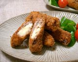 主菜～牛肉のとろ～り♫♫チーズ巻きフライ作り方5写真