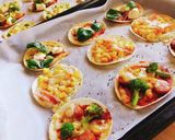 のせるだけ★簡単クリスピーピザ★冷凍野菜作り方5写真
