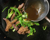 レバほうれん草炒め　コク旨醤油作り方7写真