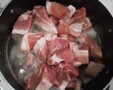 めかぶと豚肉の旨煮作り方7写真