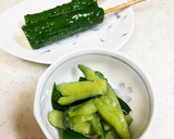 お通し◎ 丸ごときゅうり　たたききゅうり作り方5写真