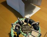 バースデーケーキ2023(1)作り方78写真