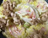 お花畑☆豚バラ白菜と舞茸のさっぱり鍋作り方1写真