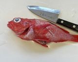 キンキの煮付け作り方1写真
