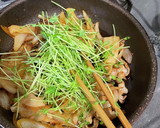 味付けメンマと豚肉と玉ねぎの炒めもの作り方5写真
