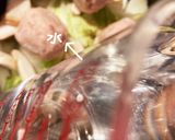 白菜としいたけと肉だんごのスープ作り方6写真