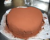 バレンタイン♪チョコレートケーキ作り方18写真