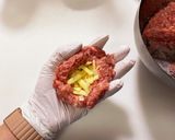 とろーり♪チーズがたまらないハンバーグ作り方5写真