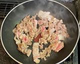 米粉と白菜のお好み焼き作り方4写真