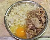 米粉と白菜のお好み焼き作り方5写真