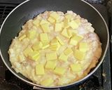 米粉と白菜のお好み焼き作り方6写真