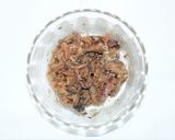 さばの味噌煮缶のコーンマヨトースト作り方2写真