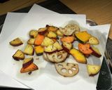 鱈と野菜の揚げ＋黒酢あんかけ（大戸屋）作り方3写真