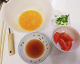 すき焼き☆卵とトマトの炒め物作り方5写真