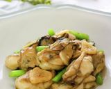 牡蠣のガーリックバターしょうゆ作り方1写真