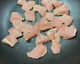 ニラ玉春菊と鶏の塩麹炒め〜中華風〜作り方7写真