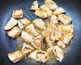 ニラ玉春菊と鶏の塩麹炒め〜中華風〜作り方8写真