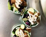 レンジ肉無豆腐きな粉松屋風ネギ塩野菜炒め作り方11写真