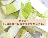 店のキムチと思ったと言われたキムチ風作り方1写真