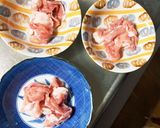 レンジヘルシーきな粉ソースケチャ甘酢酢豚作り方2写真