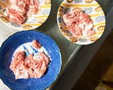 レンジヘルシーきな粉ソースケチャ甘酢酢豚作り方3写真
