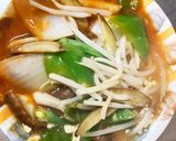 レンジヘルシーきな粉ソースケチャ甘酢酢豚作り方13写真