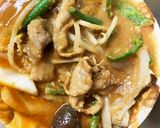 レンジヘルシーきな粉ソースケチャ甘酢酢豚作り方16写真