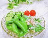 スナップエンドウの食べ方　2種類作り方14写真