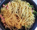 ブロッコリーとベーコンのバター醤油パスタ作り方7写真