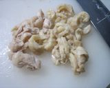 簡単激安！材料２つ！鶏皮でピリ辛おつまみ作り方4写真