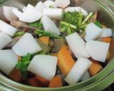 スペアリブと根菜の煮物作り方3写真