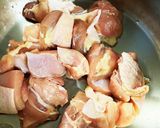 鶏肉と蓮根の煮物作り方4写真
