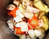 鶏肉と蓮根の煮物作り方5写真