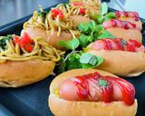 【ミニ】焼きそばパン＆ホットドッグ作り方9写真
