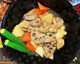 鶏肉と蓮根の煮物作り方8写真
