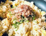 ふつうに美味しい♡おかかネギマヨ七味炒飯作り方8写真