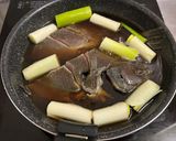 白カレイの煮付け～魚の駅生地～作り方7写真