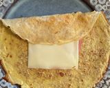 こめココ＆オートミール生地の朝食クレープ作り方8写真