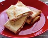 こめココ＆オートミール生地の朝食クレープ作り方12写真