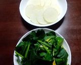 焼き大根とほうれん草のサラダ　作り方2写真