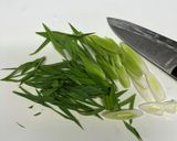 葉ニンニクの醤油漬け作り方1写真