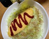 減量メシ罪悪感ナシ☆温キャベツオムレツ作り方6写真