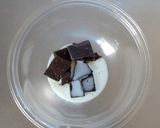 バレンタイン☆米粉で簡単濃厚ブラウニー。作り方1写真